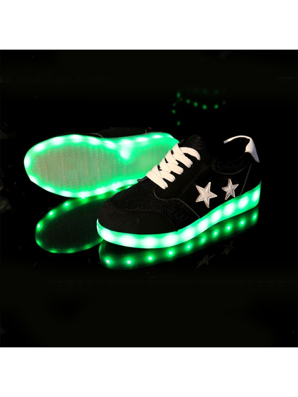 Women 7 colors LED Light color changing shoes